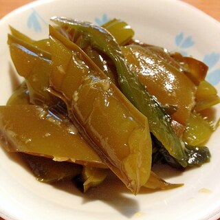 茎わかめの生姜醤油漬け